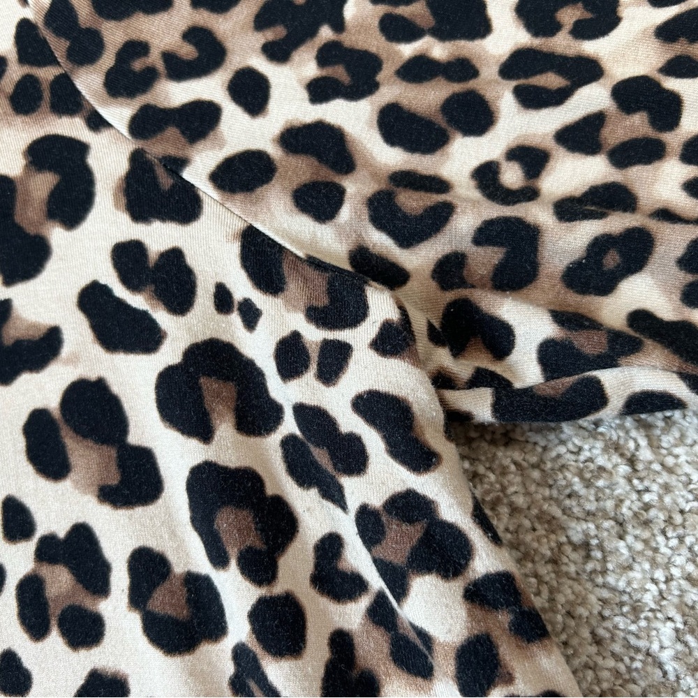 Chico's Leopard Print Long Sleeve Top - Picture 8 of 11